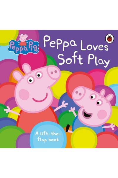 Ladybird Book Peppa Pig - كتاب Peppa Lovers Soft Play Lift-the-flap