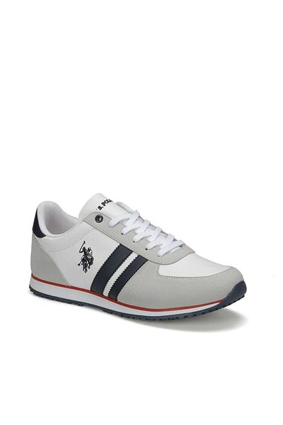 U.S. Polo Assn. PLUS WT 9PR Pantofi albi pentru bărbați 100418097