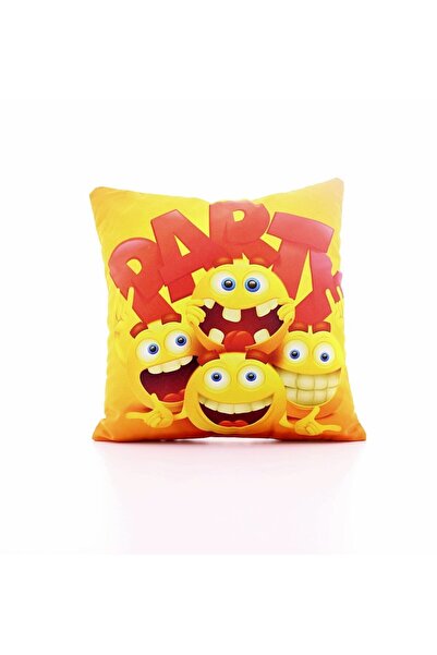HediyeFilesi Party Sa deznom Dekorativni Specijalni Dizajn Jastuk 27x27 cm