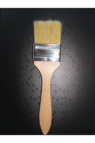 YILSAN فرشاة حريرية بمقبض خشبي 5 سم (بدون علامات)