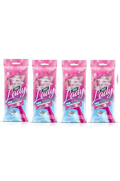 Derby Lady 5 Pieces X 4 Bladed Bags