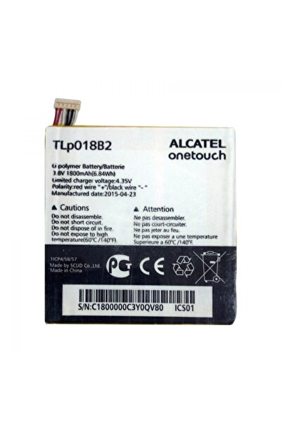 Alcatel One Touch Uyumlu Tlp01882 1800 Mah Batarya