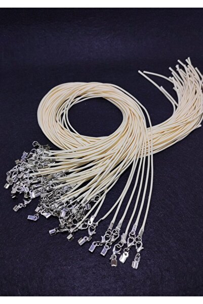 platin hediyelik 1 قطعة سلسلة كريمية جاهزة للقلادة 55 سم