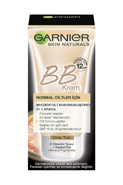 Garnier Bb Krem Orta Ton Spf 15 50 ml