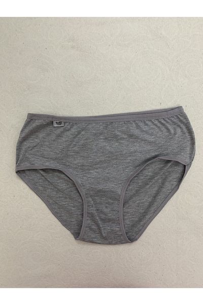 Tutku Chiloți bato din Lycra din bumbac gri pentru damă, pachet de 6