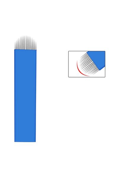 BİOMASER إبرة نانو Microblading - U18 - مكياج دائم - 10 قطع