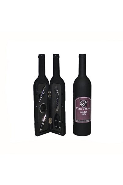 Genel Markalar Içki Şişesi Tasarımlı Tirbuşon Seti 33cm