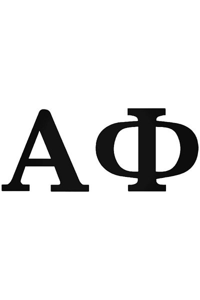 Universal Αυτοκόλλητο Alpha Phi Greek Sorority Αυτοκόλλητο Αυτοκόλλητο Τοίχου Αυτοκινήτου 20 εκ