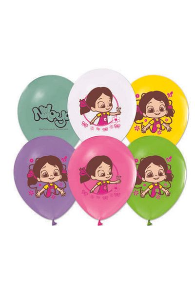 BalonEvi بالون نيلويا مطبوع 12 بوصة 10 قطع