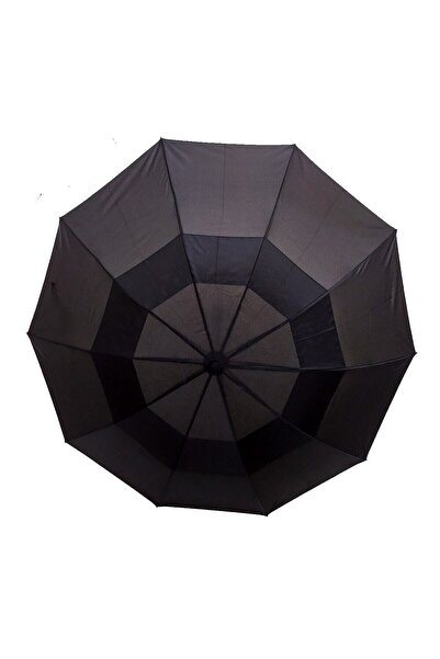 DZC KUZENLER AVM Marlux Çift Katlı Battal Boy Protokol Katlanır Fiber Şemsiye