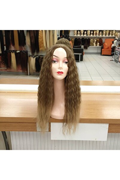 My Hair Türkiye Bayan Peruk Afro Su Dalgası Açık Küllü Kumral Bal Köpüğü Ombr...