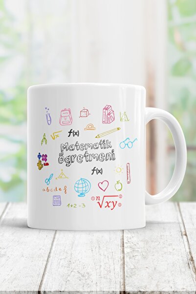 WixelArt Matematik Öğretmeni Kupa Bardak