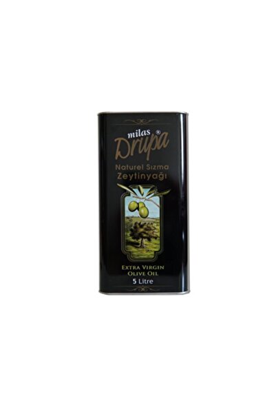 Milas Zeytinyağı Milas Drupa Soğuk Sıkım Sızma Zeytinyağı 5 Lt
