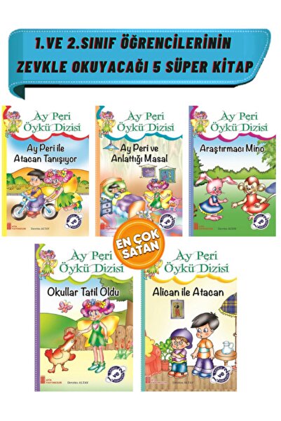 Ata Yayıncılık 1. مجموعة من 5 كتب تجعلك تحب القراءة في الصفوف الثانية