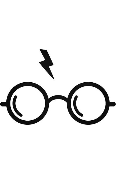 Universal Findit Harry Potter - 58 de modele numărate autocolant pentru piept Harry Potter, 20 cm autocolant pentru mașină și perete