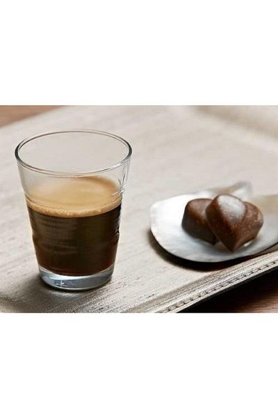 Paşabahçe 420033   فيتا كوب ماء جانبي للقهوة 6 قطع 105 سم مكعب