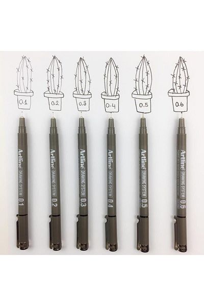 artline Set of 6 Drawing System -_01_02_03_04_05_06-
