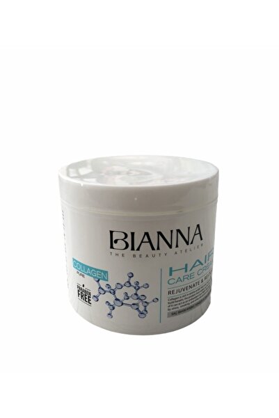 Bianna كريم العناية بالشعر بالكولاجين من بيانا 550 مل خالي من البارابين