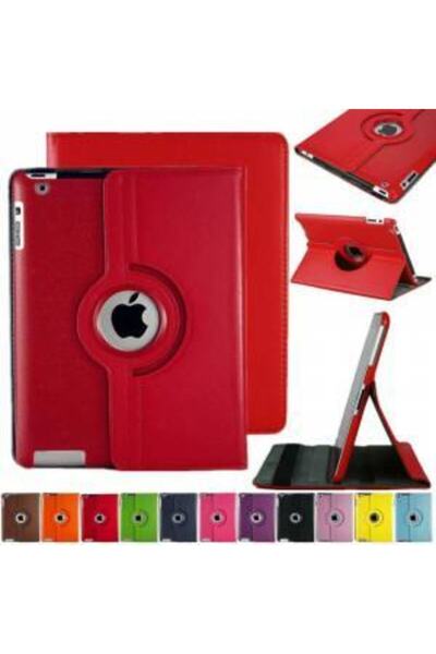 Teknokap Ipad Air 5 6 2017 2018 9,7 Inc 360 Döner Standlı Deri Kılıf