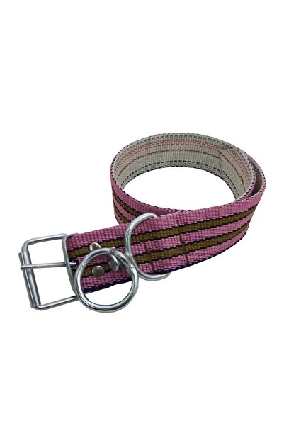 Yıldırım Köpek Tasması Büyük Boy Kolon Boyunluk Boy Hasır Fırdöndülü Duble