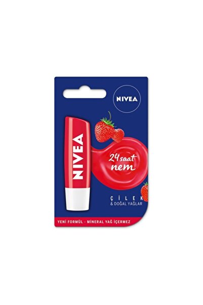 NIVEA Nıvea Dudak Bakım Kremi Çilek
