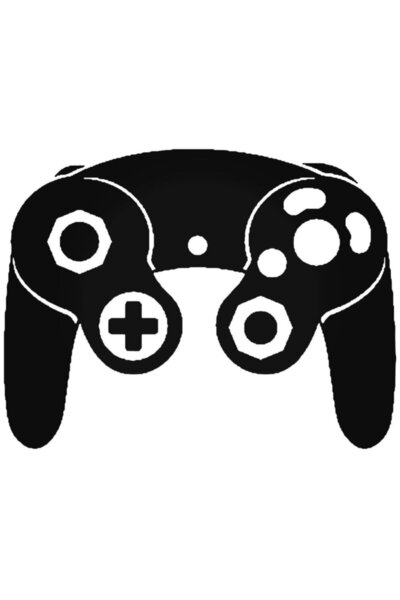Genel Markalar Nintendo Gamecube Controller Mario Wii Gc Sticker Araba Oto Ar...