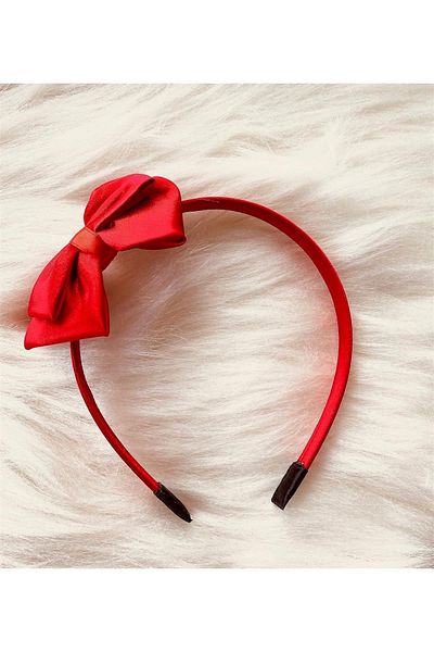 Yeşim Aksesuar Red Maternity Crown, Maternity Crown with Two Bows