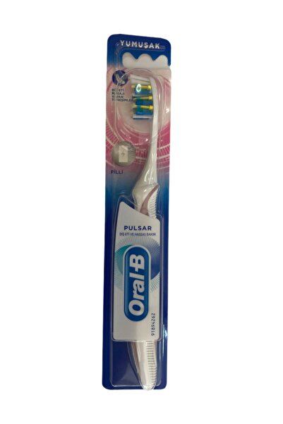 Oral-B Pulsar Soft Titreşimli Diş Fırçası Pilli Yumuşak