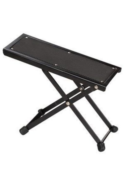 Mitello Gs531l Pedală de picior reglabilă în trepte pentru chitarist Fotstool