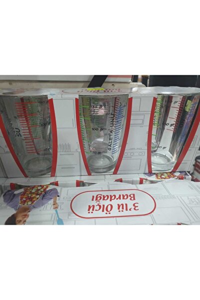 Paşabahçe 3 Lü Ölçü Bardağı