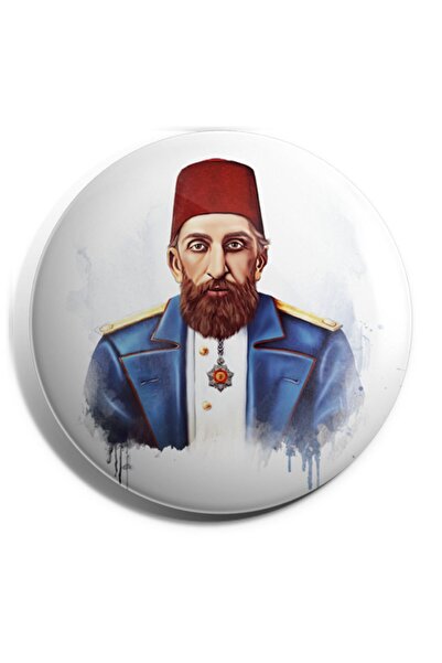 Hasbihal Sultan Abdülhamid Han Iğneli Rozet.