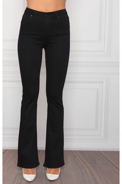 Rich Star Flared Leg Cotton Linen Trousers
