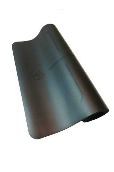 YogaTime Rubber Laser Line Yoga Mat 3 MmBlack