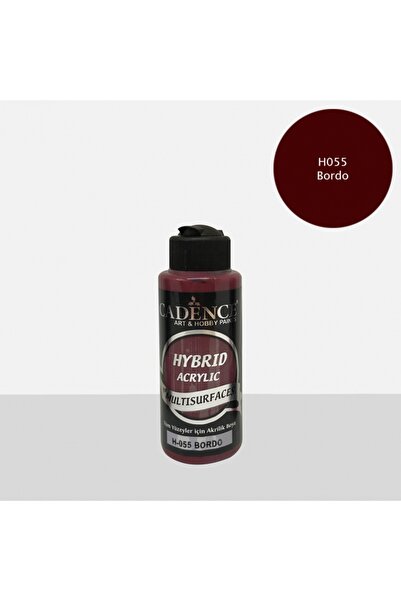 Cadence Boya Cadence Hybrıd Akr. Multısurfaces H-055 Bordo 120ml