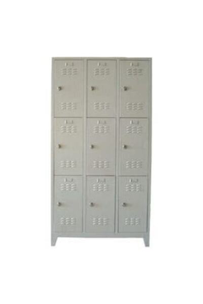 ONLİNE ÇELİK DOLAP 9'lu Soyunma Dolabı Eko