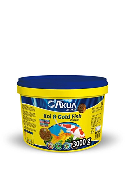 Art Akua Kova Balık Yemi Koi Gold Fish 3000 Gr.
