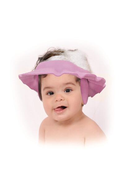 Baby Plus Baby Plus Bebek Banyo Duş Şapkası Pembe