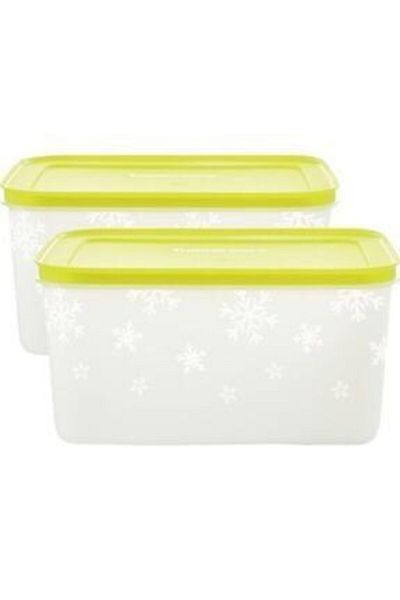 Tupperware Alaska 2.5 Lt Refrigerator and Freezer Storage Container Set of 2