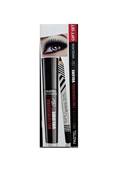 Pastel Multimensıonal Volume&curl Mascara Kalem Set