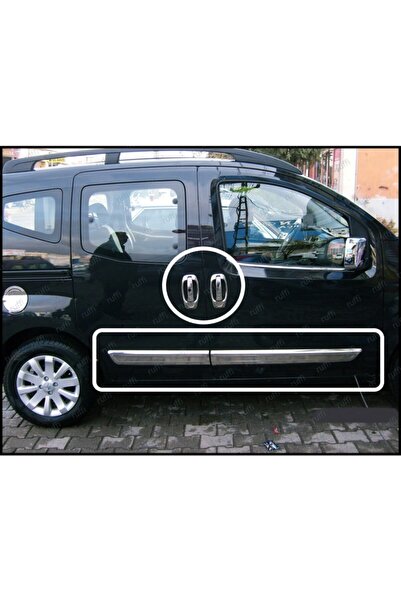 Leader Fiat Fiorino 2'li Krom Set Yan Kapı Çıtası Ve Kapı Kolu Kromu