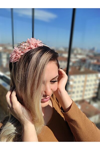 Melkady Aksesuar Melkady 232pu - Coroană elegantă cu broșă florală, coroană d...