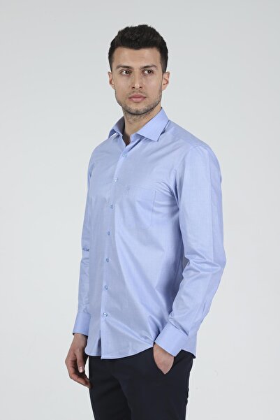 Daniel Bessi Erkek Klasik Kesim Uzun Kollu Gömlek 520-db02
