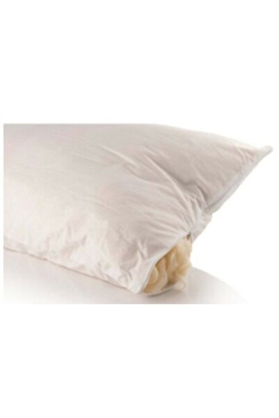 GENÇEV HOME COLLECTİONS Yıkanabilir Boncuk Yün Yastık Doğal Yün Yastık