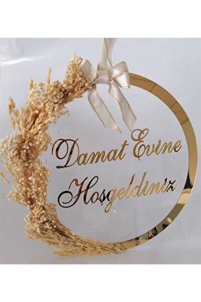 ŞİMŞEK Damat Evine Hoşgeldiniz Kapı Süsü
