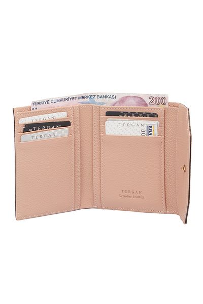 Tergan Nude Leather Women's Wallet 05809s9j