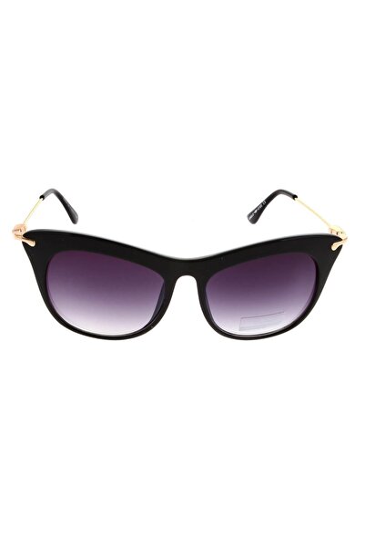 Angel Eyes Kadın Güneş Gözlüğü Cat Eyes Tasarım Gold Çerceve Degrade Cam