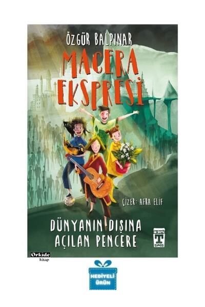 Genç Timaş Stickerlı Macera Ekspresi Dünyanın Dışına Özgür Balpınar 4. 5. 6. Sınıf Ortaokul Okuma Kitabı