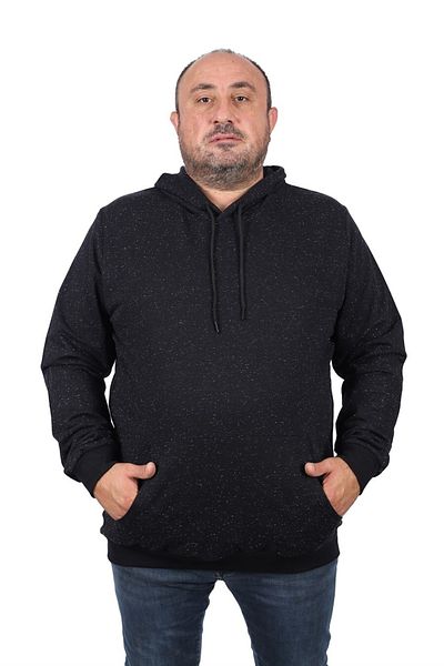 MocGrande Μεγάλο μέγεθος Basic Hooded Sweat 22705