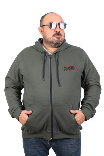 MocGrande Large Size Sweat Hooded Ninety One 22724