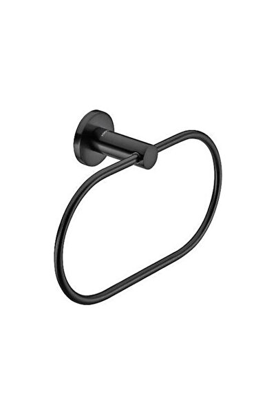 KALE D100 Mat Siyah Halka Havluluk